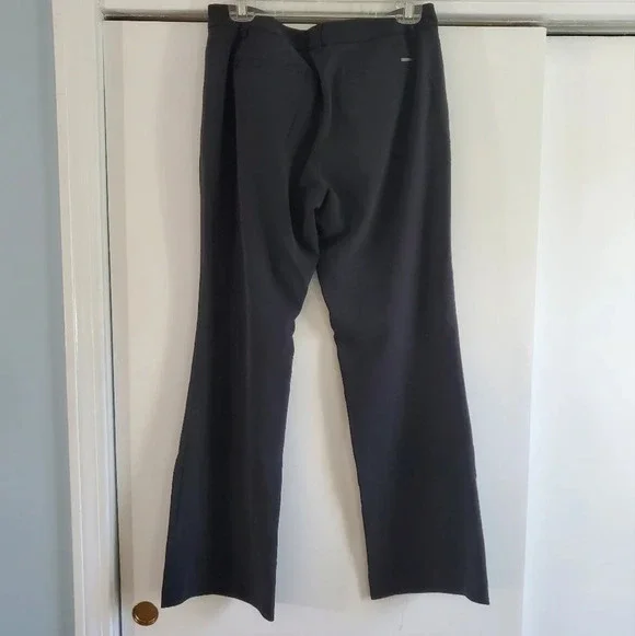 New York & Company Black Stretch Bootcut 8 Regular Dress Pants - Picture 2 of 11